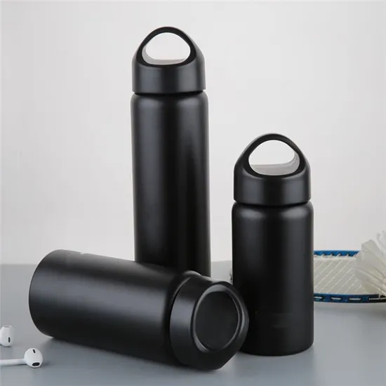 2021 Double Walled Stainless Steel Wide Mouth Water Bottle with Flex Lid
