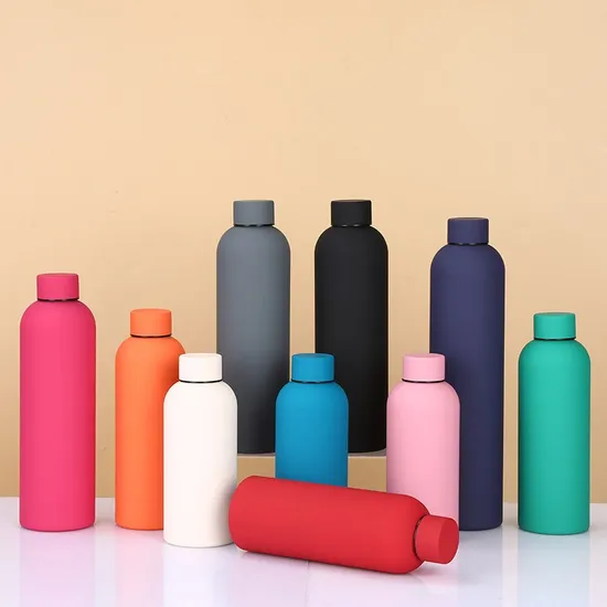 350ml 500ml 750ml Doble-Deck Stainless Steel Vacuum Insulated Sports Water Bottle