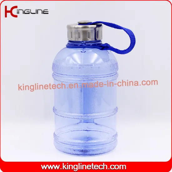 Custom logo 1L plastic jug colorful water bottle sport water bottle with handle