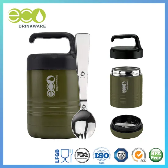GF002 400ml Double Wall Insulated Vacuum Soup Flask