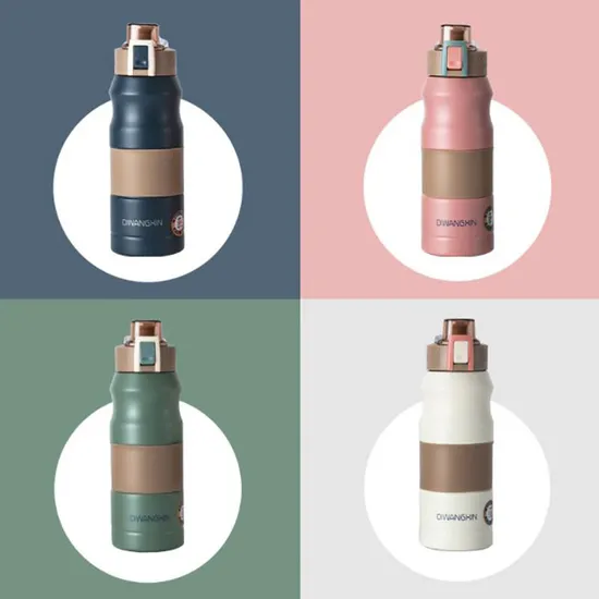 Large Capacity Stainless Steel Portable Outdoor Sports Thermo Flask with Small Lid