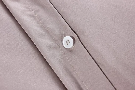 300tc 100% Bamboo Fiber Duvet Cover Set Grey Color