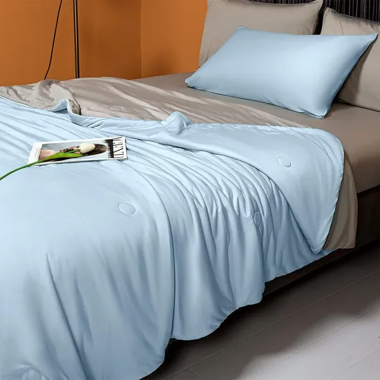 Lightweight Summer Comforter Cooling Quilts Comfortable Hot Sleeper Cooling Blanket