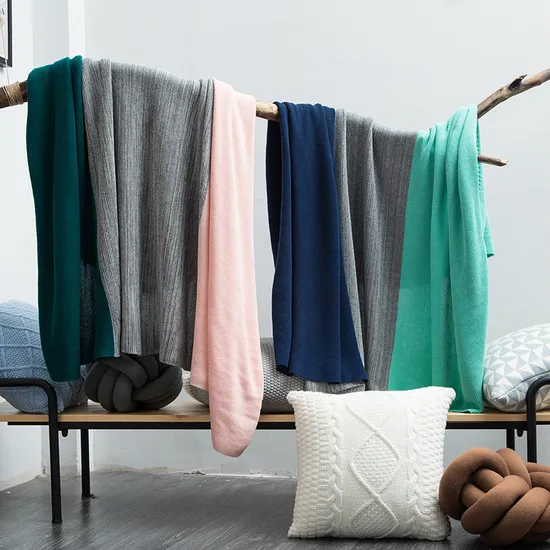 Free Samples Bamboo Blanket Plush Blanket Throw