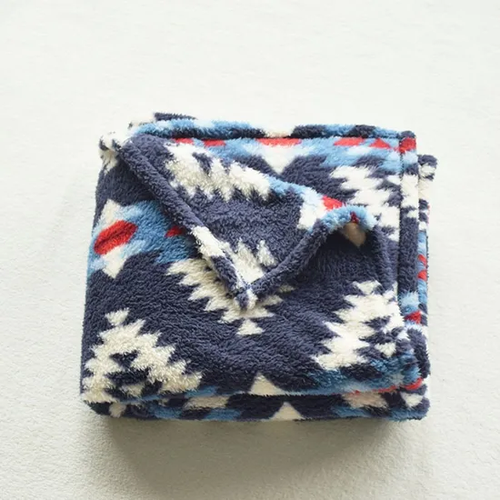 Factory Wholesale 100% Polyester Single Layer Soft Flannel Coral Polar Shu Velveteen Minky Blanket/Throw Printing Design