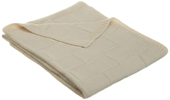 Sweater Knit Swaddle Blanket Made with Organic Cotton, Natural Color 83309
