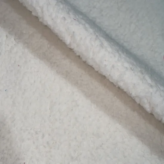 Outdoor Winter Poly Boa Sherpa Fabric: Knitting Fleece, 100% Polyester, 250GSM, 155cm Width