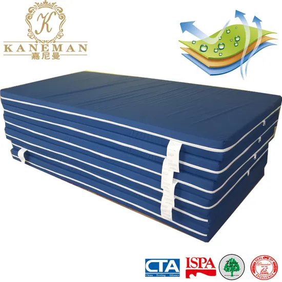 BS7177 PU Fabric Waterproof Fire Retardant Anti-Bectarial Foam Mattress