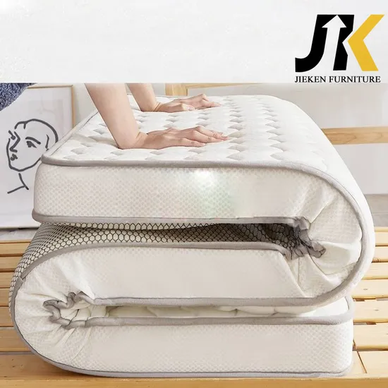 Single Thickened Latex Mattress Domestic Student Dormitory Foam Mattress Double Folding Memory Sponge Mattress