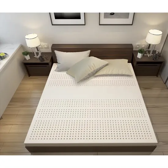 Latex Mattress 100% Natural Rubber Thailand TPE Gel Grid Memory Foam Poe 4D Air Fiber Sponge Foam Flex Gel Pads Topper Sheet Bed Mattress in China Factory