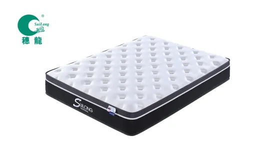 Tight Top Cool Fabric Gel Memory Foam Pocket Spring Rolled Mattress