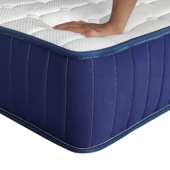 8 10 Inch Blue Polyurethane Foam Sleepwell Dream Sleep Bed Rolling Mattress Matelas