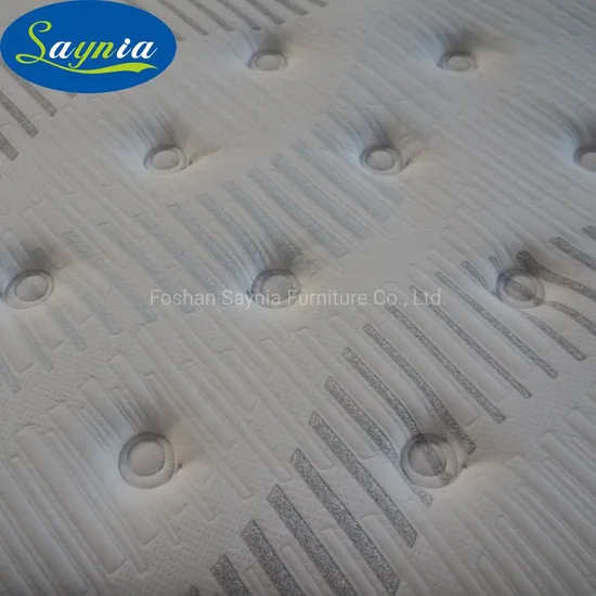 100% Natural Latex Capture and Memory Foam Infused with a Plush Gel Material Mattress for Control Temperature