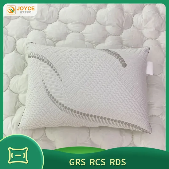 Ultra Soft Breathable Jacquard Airmesh Shell Pillow Filling with Shredded Latex