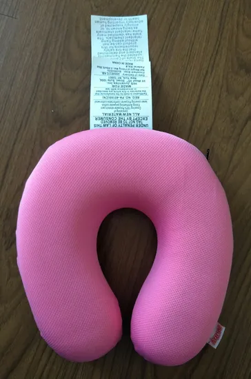 Round Memory Foam Baby Neck Support Pillow