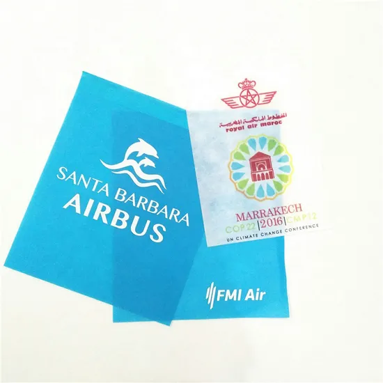 Manufacture Price with Airline Disposable Headrest Cover Airline Seat Headrest Cover