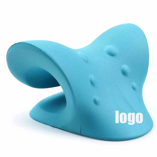 Custom Logo Neck Massager Traction Neck and Shoulder Relaxer Cervical Traction Device Neck Massage Pillow