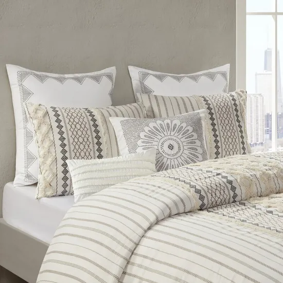 Admir Standard Cotton Traditional 3 Piece Comforter Set by COMFLIVE