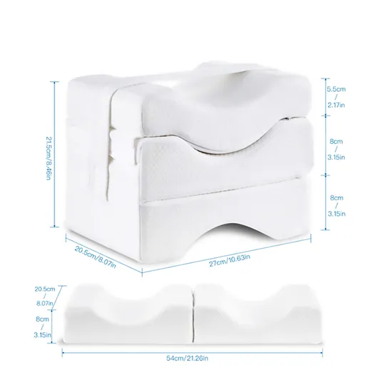 Health Sleep Releasing Pressure Memory Foam Home Side Sleeper Leg Pillow