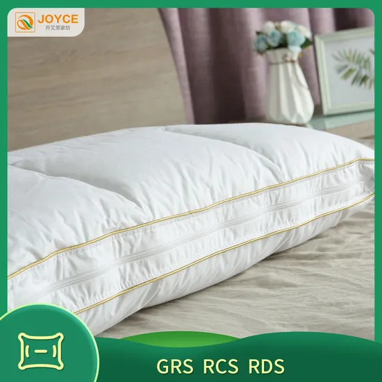 China Wholesales Cotton Fabric Shell 3 Layers Memory Foam Infused Pillow