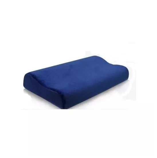 Memory Foam Pillow Velvet Fabric Contour Bed Sublimation Wave Pillows