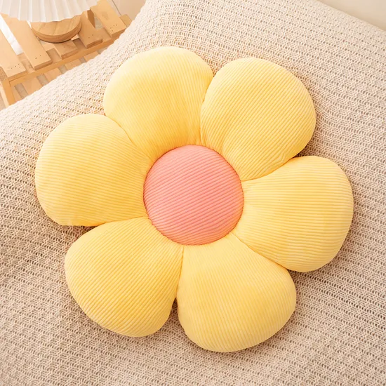 Sunflower Pillow Daisy Petals Flowers Office Floor Wholesale Student Chair Futon Cushion