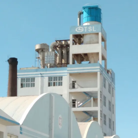 Washing Production Line Dryer Plant for Spray Tower Detergent Powder