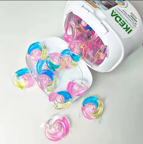 Washing Powder Laundry Detergent Pods Machine Yicun Laundry Detergent Capsule Biodegradable Capsule Laundry Detergent