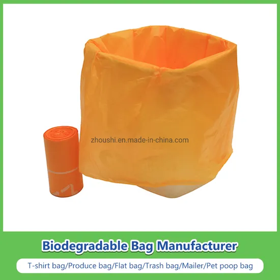 Biodegradable Bags Compostable Waste Bags Manufacturer with FDA, Brc, BSCI, CE, Grs, Bpi, Seeding