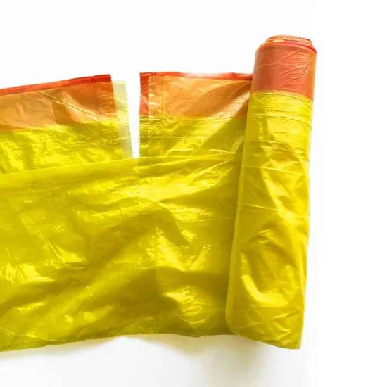 Custom Biodegradable Eco Friendly Recyclable Plastic Garbage Bags with Handle