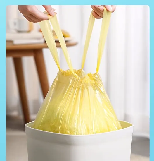 Wholesale Good Quality in Different Color Home Used Rope Design Trash Bag