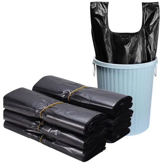OEM Household Black Tank Top Kitchen Disposable Garbage Bag