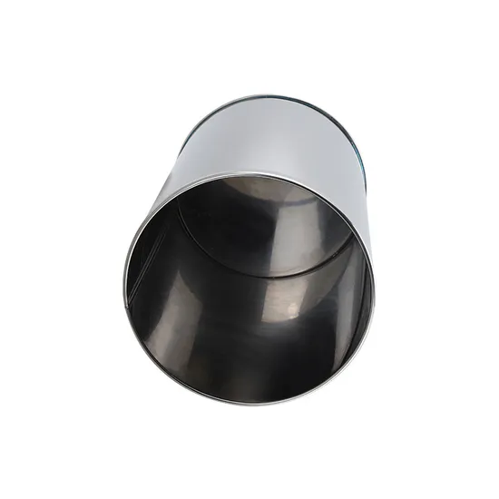 Original Quality 10L Capacity Stainless Steel Standing Garbage Can Metal Round Bedroom Household Trash Office Bins