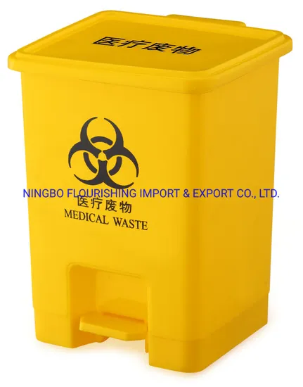 15L Outdoor Plastic Trash Dustbin (FLS-15/HDPE/EN840)