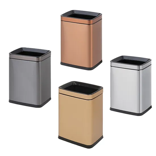 Hot Sell Stainless Steel Hotel Trash Bin Manufacturer