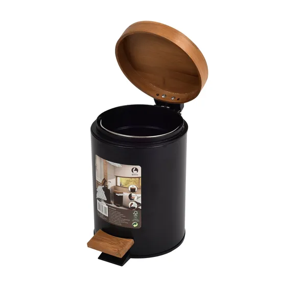 Metal Bin Soft Close for Bath and Hotal Use