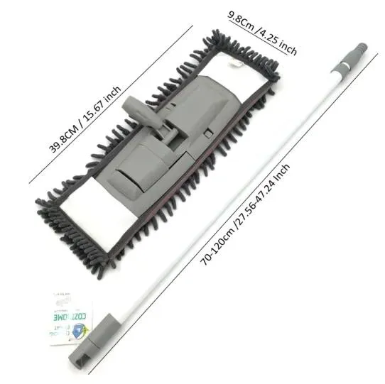 Easy Clean Floor Sweeper Flat Mop Wet Dry Use Mop
