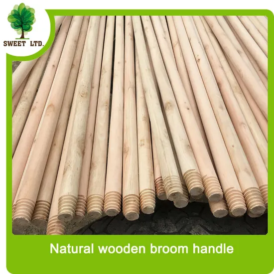 High Quality Natural Polished Broom Stick for Clean House