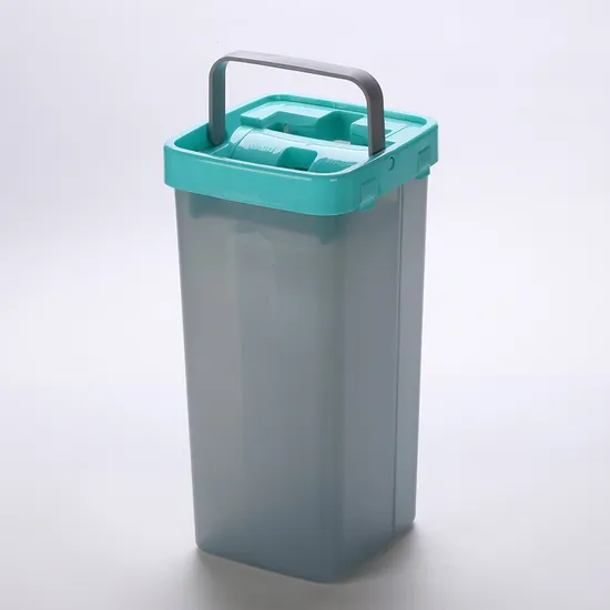 Wash & Dry Mop Self Cleaning Drying Wringing Flat Bukcet Mop