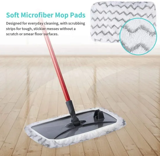 Household Items Xiaomi Mop Pad Large Surface Microfiber Flat Mop Refill Pads for Hardwood Laminate Tile Ceramic Floor Cleaning