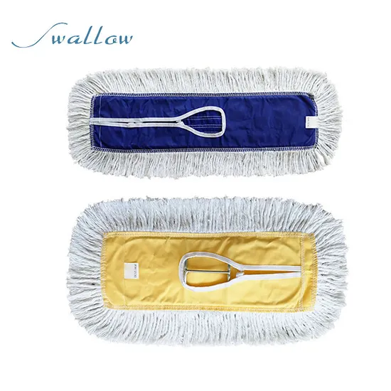Flat-Panel Mop Large Dust Mop Tow Cotton Line Towing Factory Hotel Home Long Haul 30 40 60 90 110 120cm