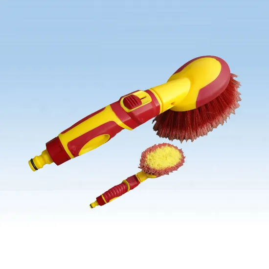 Plastic Car Wash Brush Water Flow Through Brush (CN1913)
