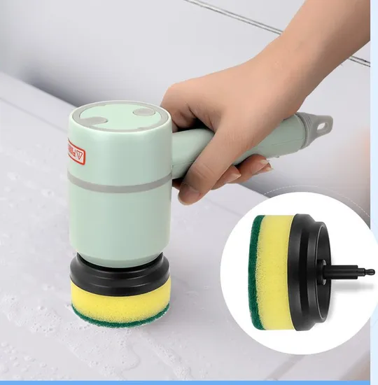 High-Quality Multi-Functional Electric Spinning Scrubber for Cleaning Bathtub Kitchen Electric Cleaning Brush