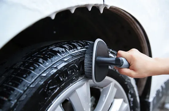 Wholesale Quality Plastic Nylon Car Tire Cleaning Brush Details Brush Car Cleaning Tools