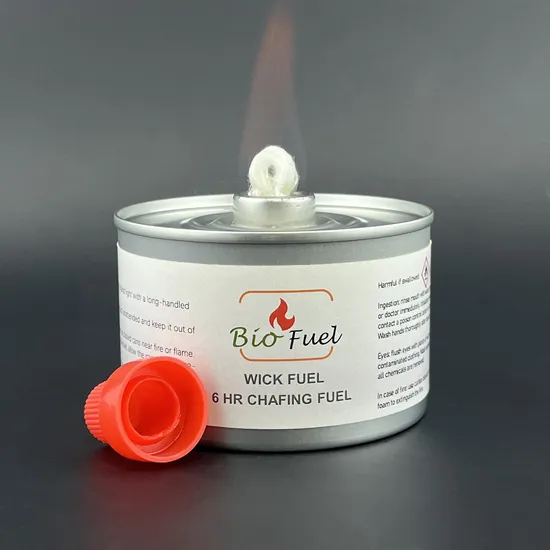 Deg Chafing Fuel Stem Cap Wick Chafing Fuel 6 Hrs Portable Fuel