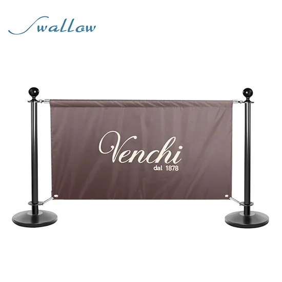 Outdoor Advertising Stainless Steel 201 Cafe Barrier