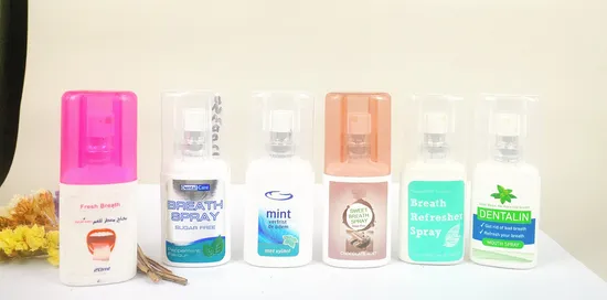 20ml Instant Fresh Oral Care Mouth Breath Refresher Spray Mint OEM/ODM