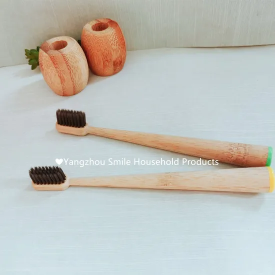 FDA Customized Bamboo Toothbrush with Base