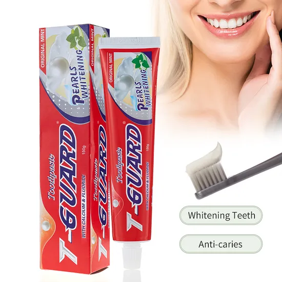 Free Sample Custom Logo Cheap Anti-Caries Teeth Whitening Fresh Breath Fluoride Mint Toothpaste
