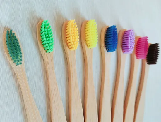 Yangzhou Manufacture Bamboo Charcoal Toothbrushes with OEM Service